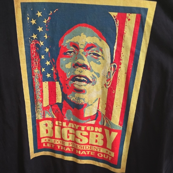NWT Clayton Bigsby For President Dave Chapelle Men's 2x New Chapelle Show - Picture 1 of 1